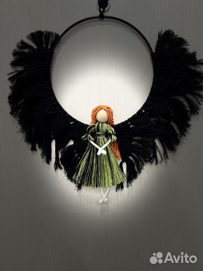 Ангел - макраме подарок ручная работа