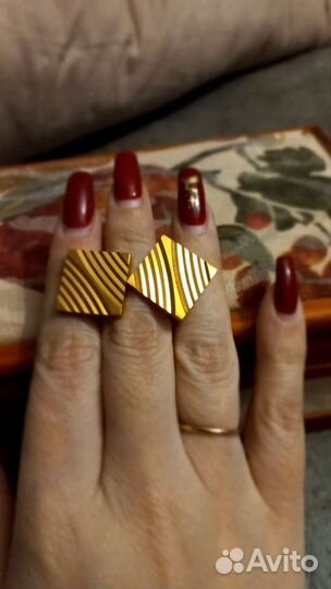 Брошь и запонки Винтаж СССР