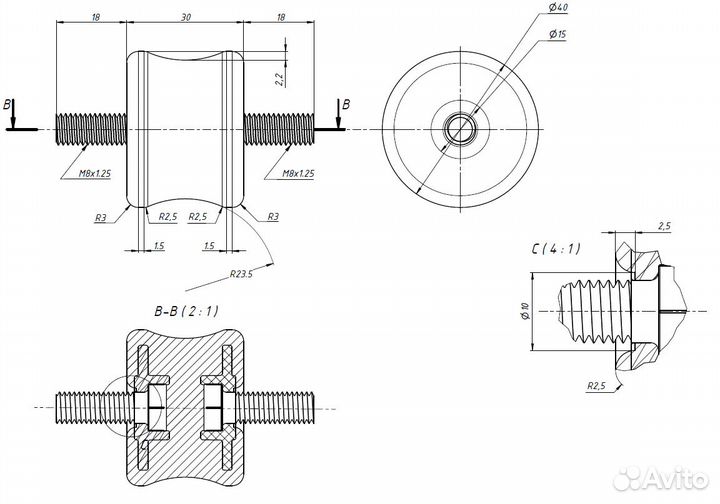 Антивибрационные подставки кондиционера до 40 кг