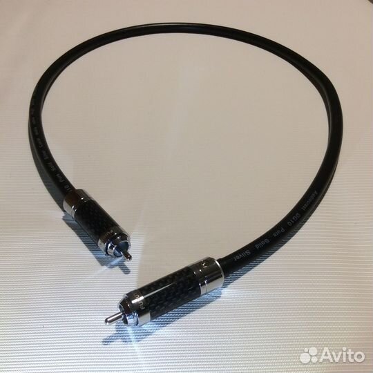 Цифровой коаксиальный кабель 80 cм (серебро)