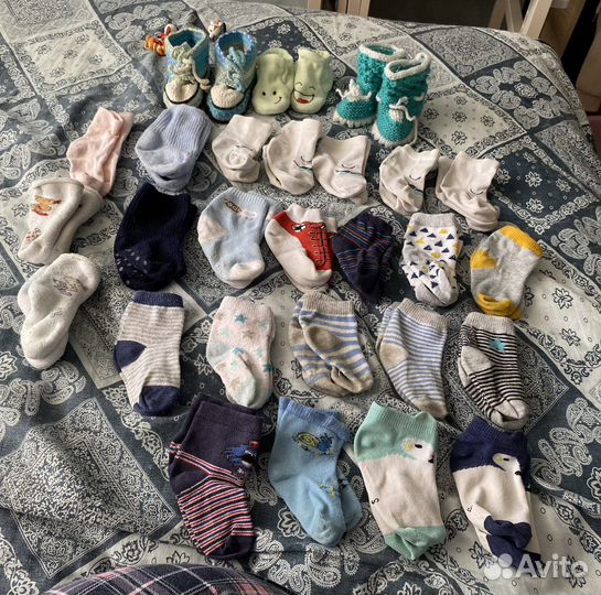 Носки для новорожденных