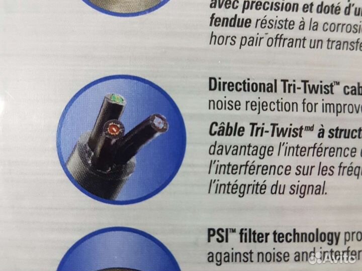 Компонентный кабель eccv от 1 метра