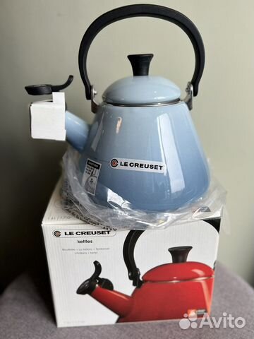 Чайник со свистком Le Creuset новый купить в Москве | Товары для дома и ...