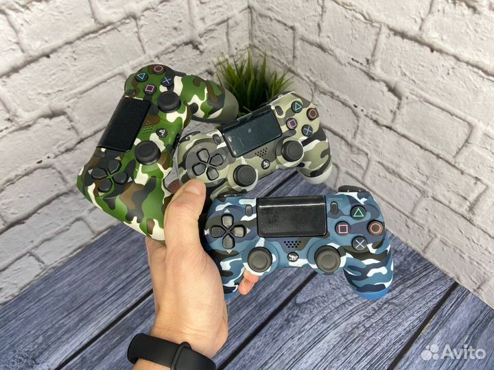 Геймпады для ps4 Dualshock 4 камуфляж