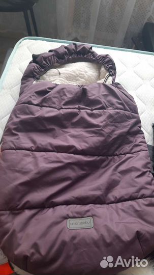 Зимний конверт в коляску