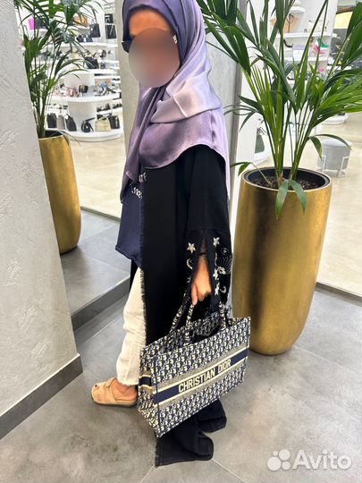 Шарф блестящий