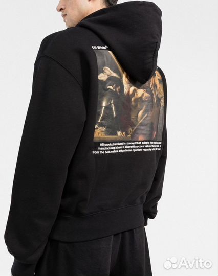 Худи Off white 2023 caravaggio crowning S L XL
