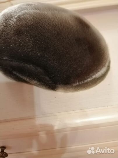 Меховая мужская кепка