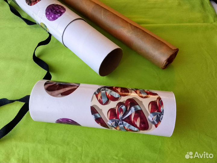 Тубус Икеа два новые с плакатом