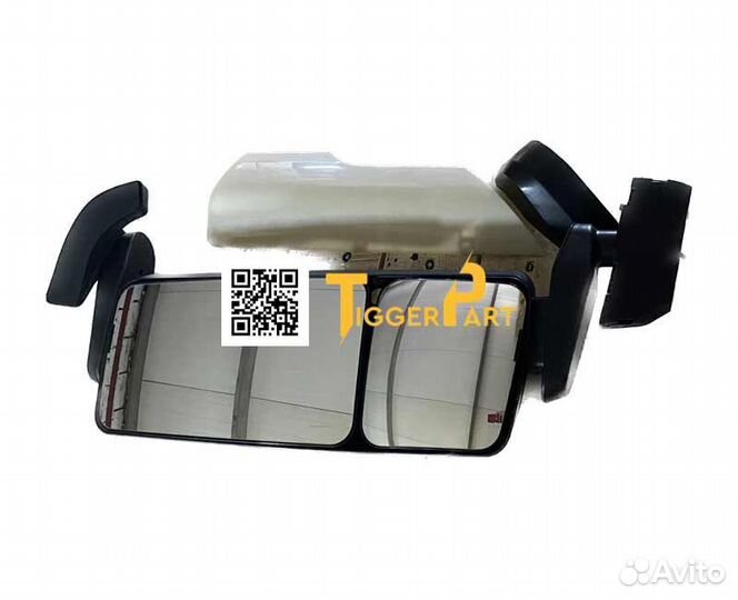 Зеркало боковое правое shaanxi/shacman X3000 с кро