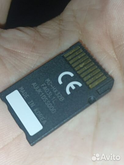 Memory stick pro duo 32gb для psp