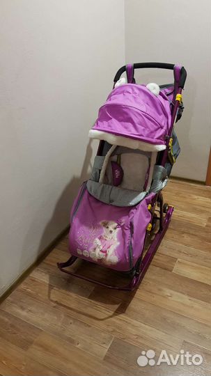 Коляска санки nika kids