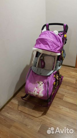 Коляска санки nika kids