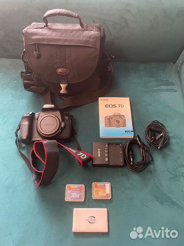 Фотоаппарат canon eos 7d body пробег 26494