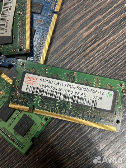 Оперативная память ddr2 ddr3 от ноутбуков