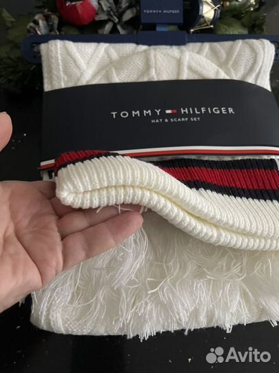 Tommy hilfiger Комплект Шарф Шапка