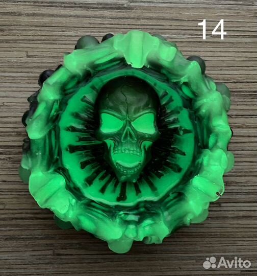 Пепельница светящаяся ручной работы