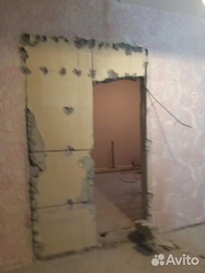 Демонтаж,слом: гаражи,стены,безнал/нал