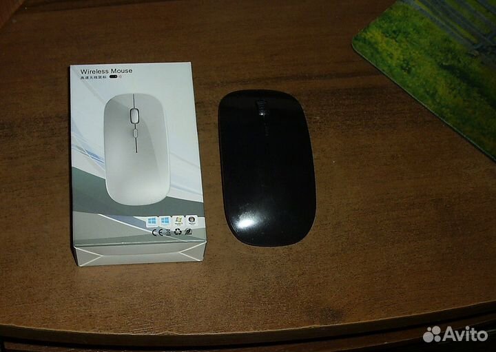 Мышь беспроводная, новая, от 2 х AAA батареек