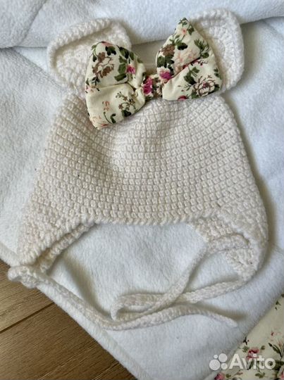 Конверт одеяло на выписку демисезонное