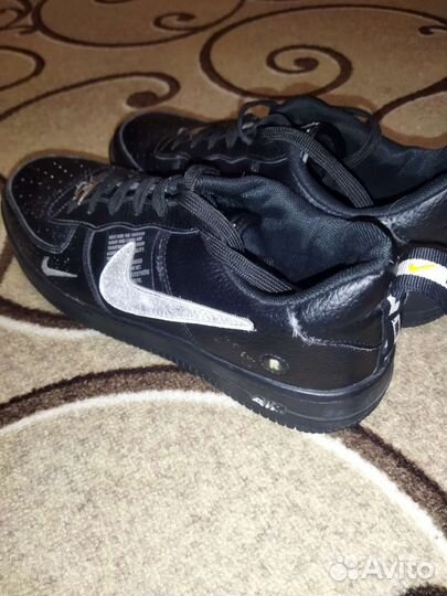Кроссовки Nike air force чёрные 44 размер