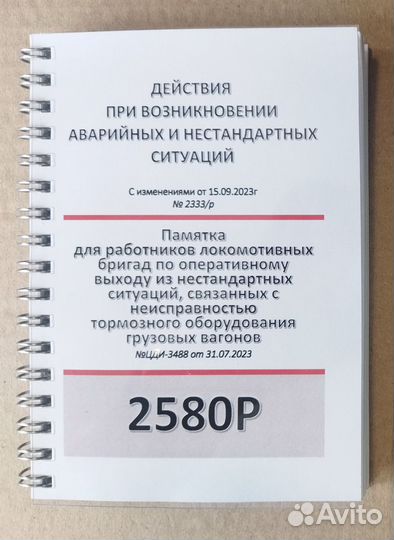2580 (2023г) +3488 (2023г)неисправности вагона А6