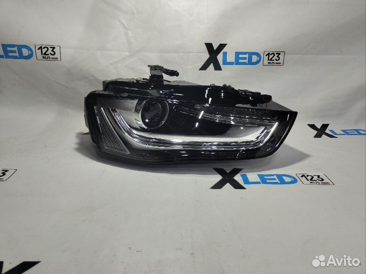 Фара правая левая audi A4 B8 рест в сборе