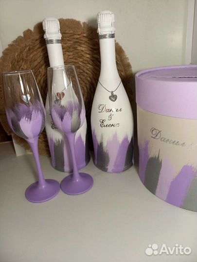 Свадебные бутылки