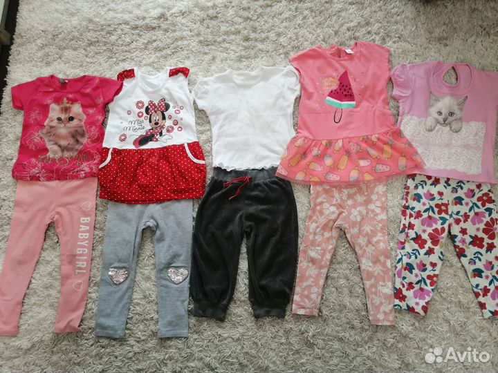 Большой пакет 86-92-98 для девочки