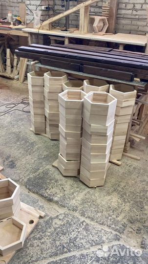 Полка сота настенная