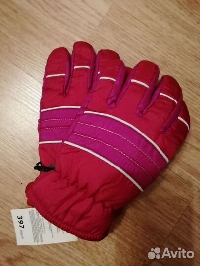 Перчатки детские, непромокаемые