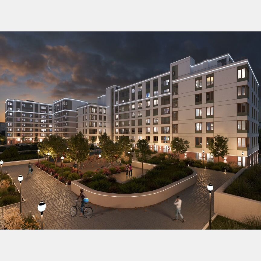 2-к. квартира, 53 м², 7/8 эт.