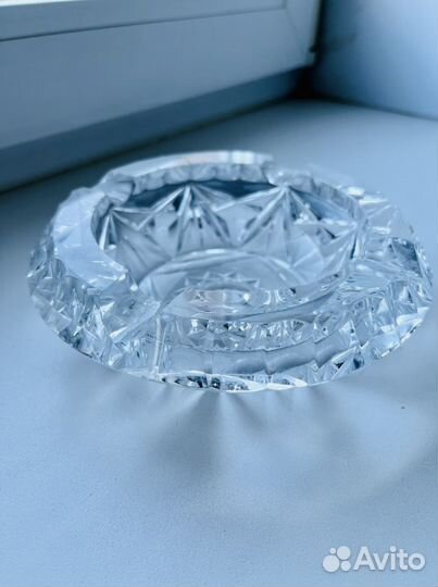 Пепельница СССР Хрусталь