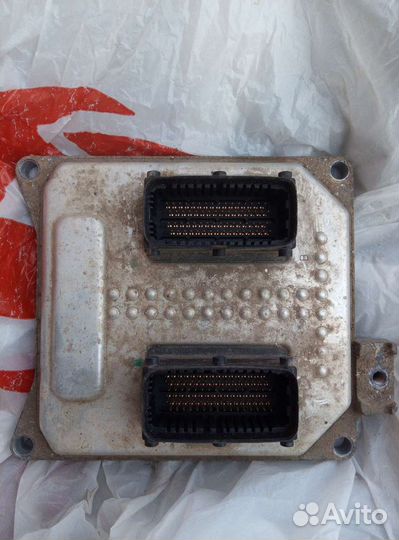 Блок управления двигателем opel vectra c 2008 1.8