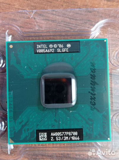 CPU T2080 P8700 T7500 Т5500 T5550 T2390 T8100