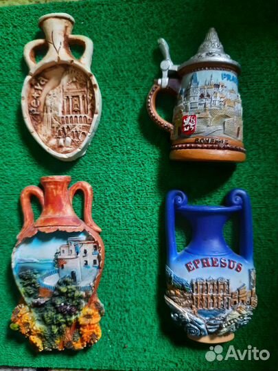 Магниты амфоры из разных стран