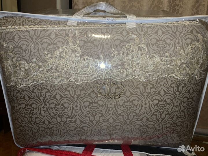 Евро комплект (Одеяло+простынь+подушки)