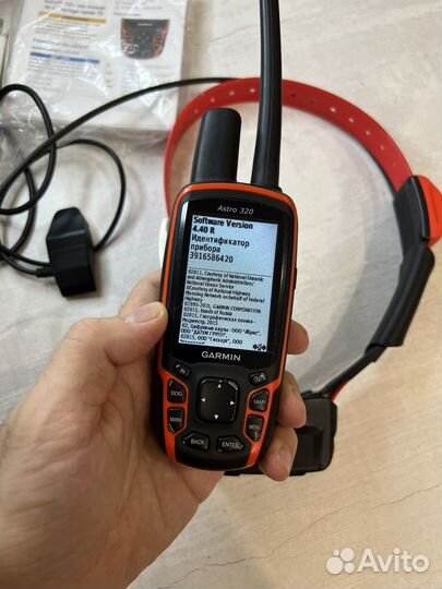 Навигатор Garmin Astro 320 с ошейником T5