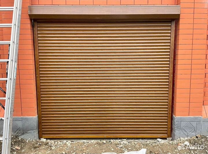 Гаражные секционные ворота рольставни