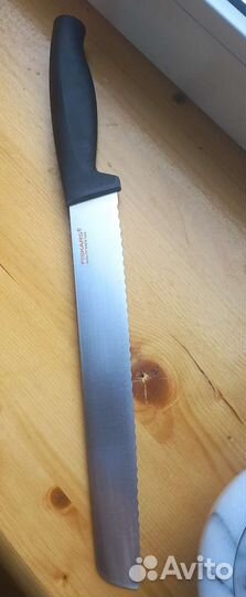 Ступки. Нож для хлеба fiskars. Кухонн. предметы