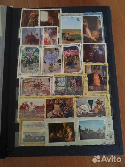 Альбом с советскими марками