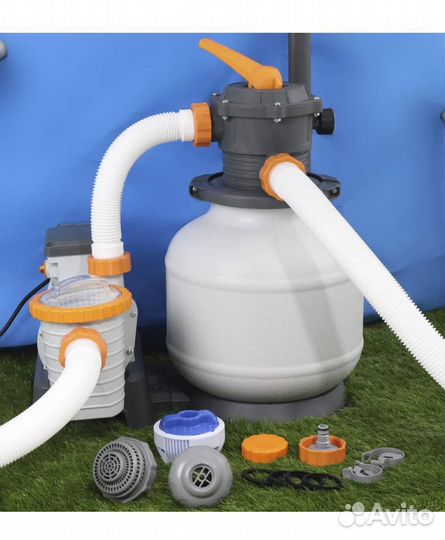 Новый фильтр-насос 8 кубовый