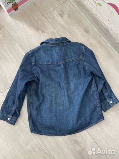 Джинсовая рубашка HM