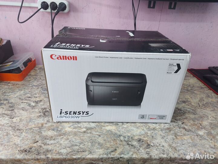 Принтер лазерный с Wi-Fi Canon i-sensys LBP 6030w