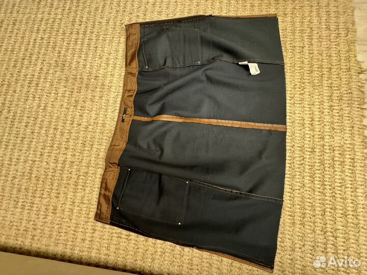 Кожаная юбка р L(46-48)