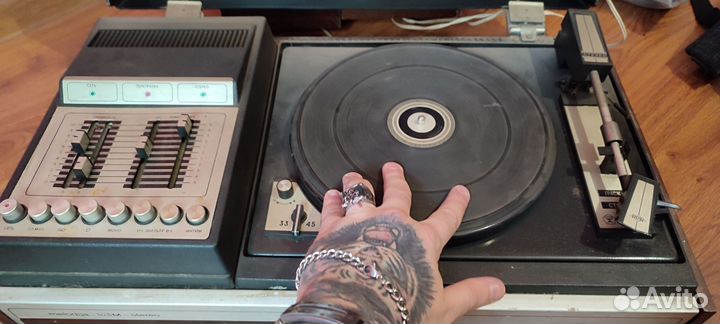 Проигрыватель винила melodija 103m radiotehnika