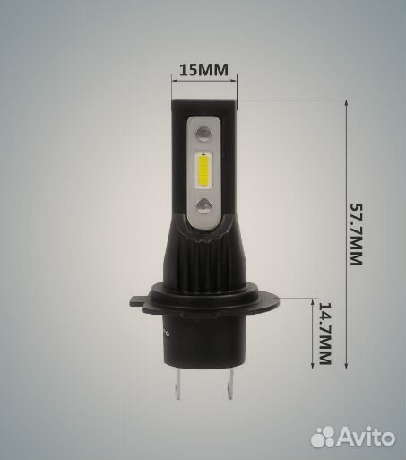 Лампы LED Optima Qvant H1,H4,H7,H11,H27,HB3,HB4