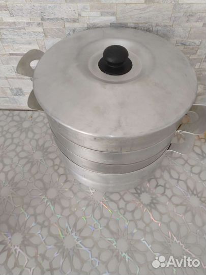 Мантоварка алюминиевая бу