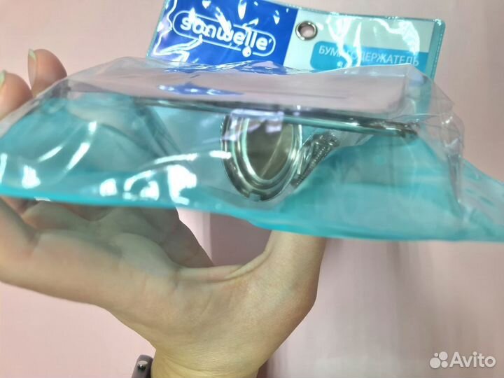 Бумагодержатель держатель для бумаги новый хром