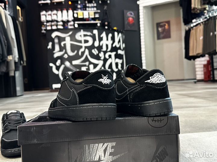 Кеды Nike Air Jordan 1 low TS x Cactus Jack